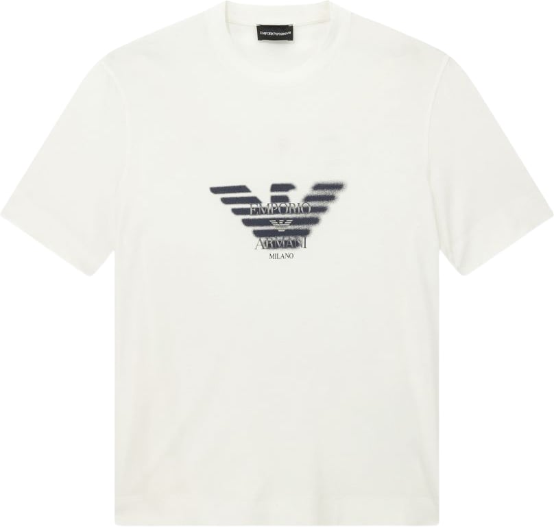Emporio Armani T-Shirts And Polos White Wit