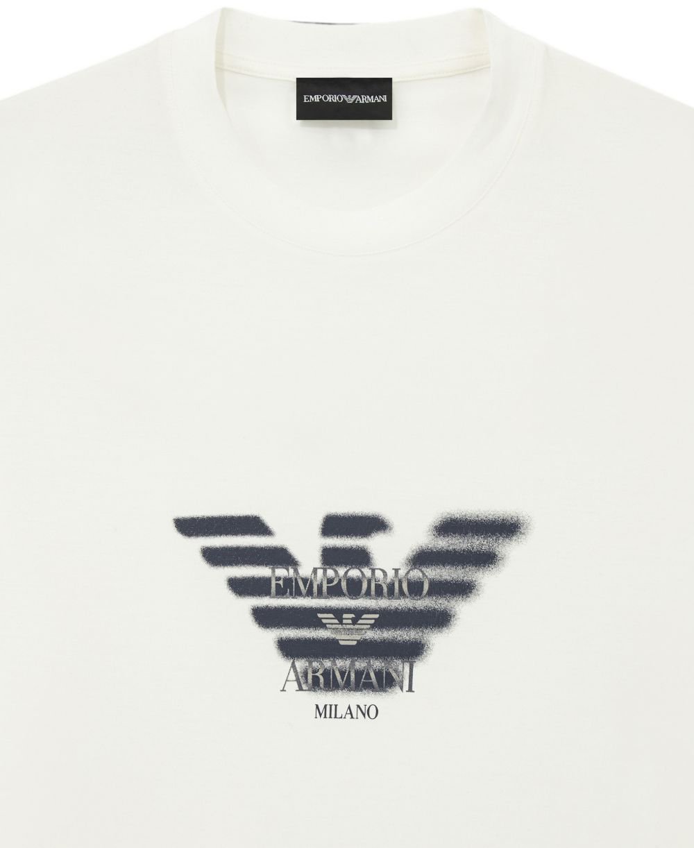 Emporio Armani T-Shirts And Polos White Wit