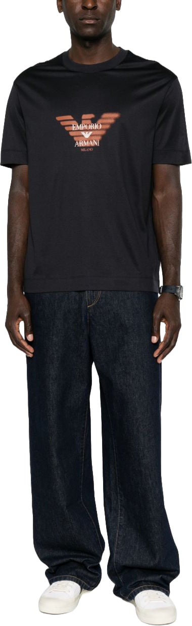Emporio Armani T-Shirts And Polos Navy Navy