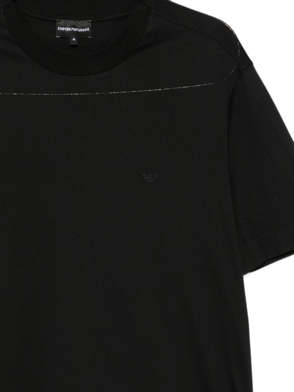 Emporio Armani T-Shirts And Polos Black Zwart