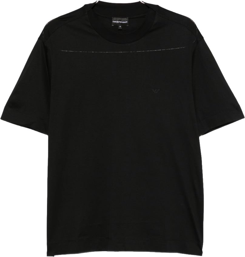 Emporio Armani T-Shirts And Polos Black Zwart