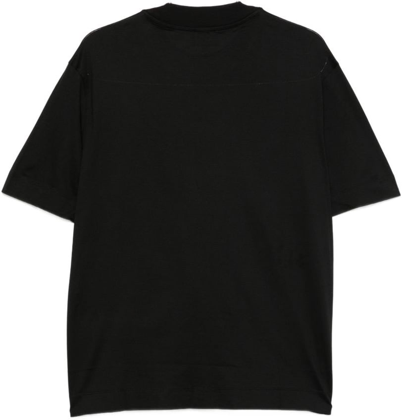 Emporio Armani T-Shirts And Polos Black Zwart