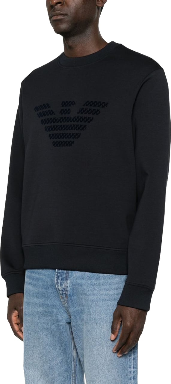 Emporio Armani Sweaters Black Zwart