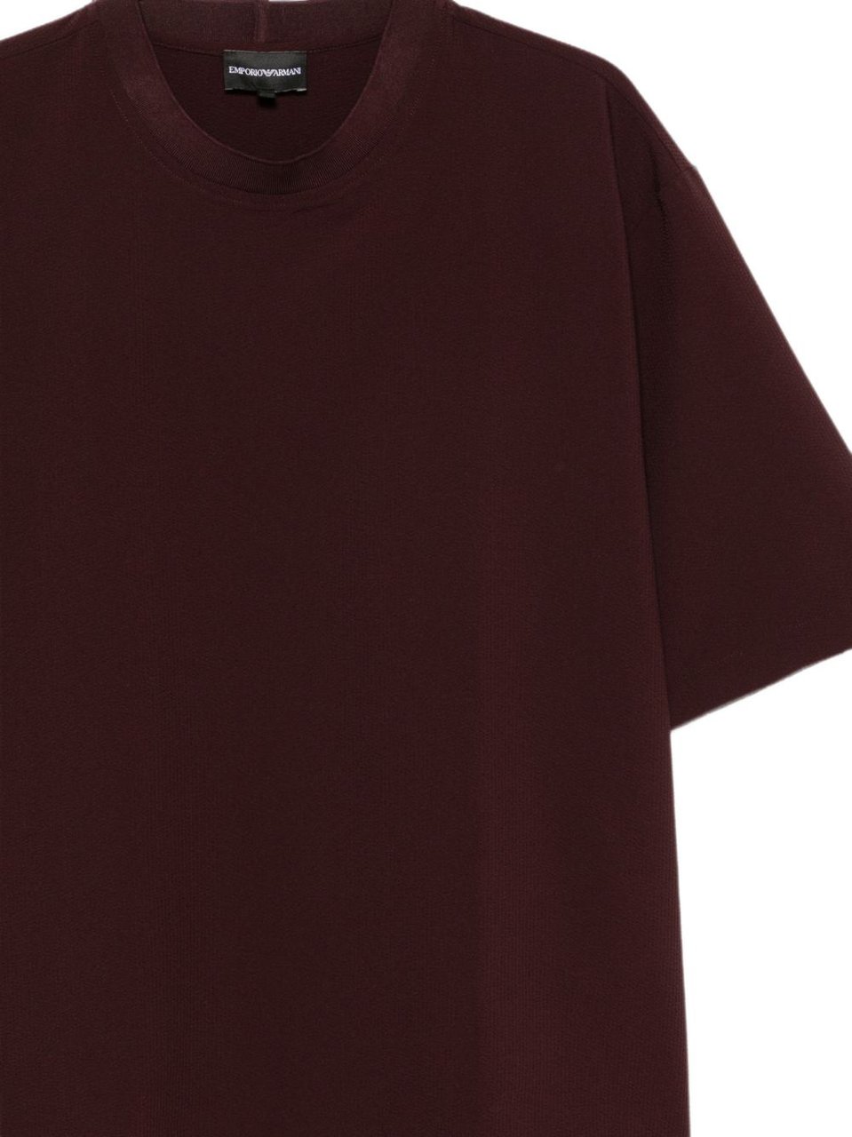 Emporio Armani T-Shirts And Polos Brown Bruin