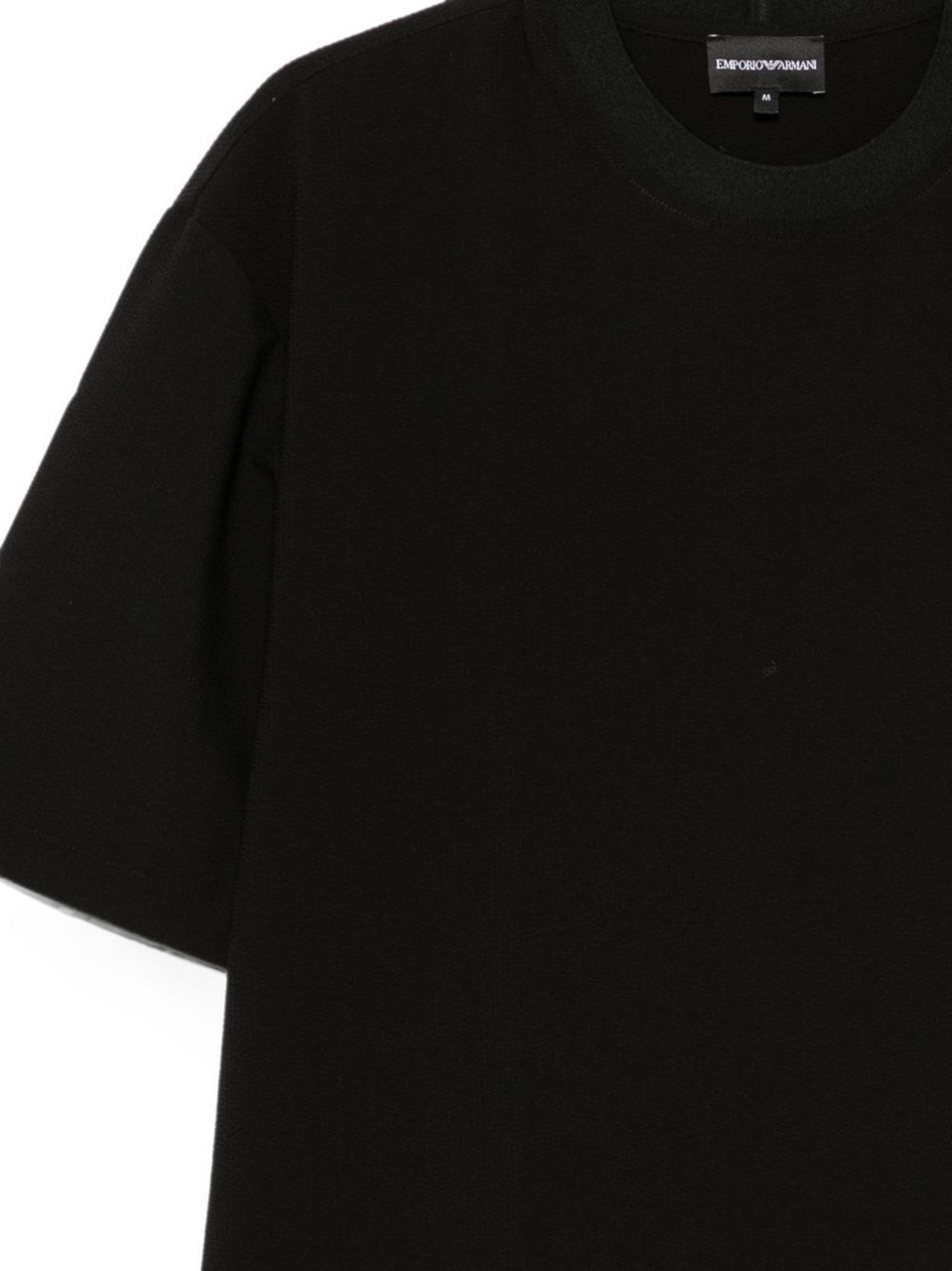 Emporio Armani T-Shirts And Polos Black Zwart