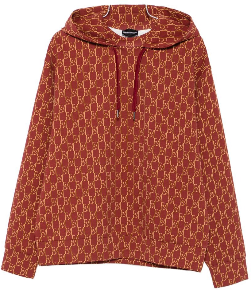 Emporio Armani Sweaters Red Maroon