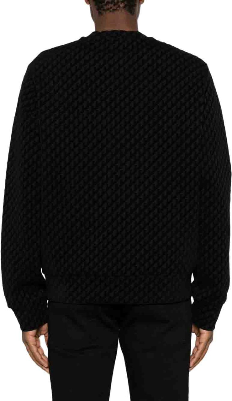Emporio Armani Sweaters Black Zwart