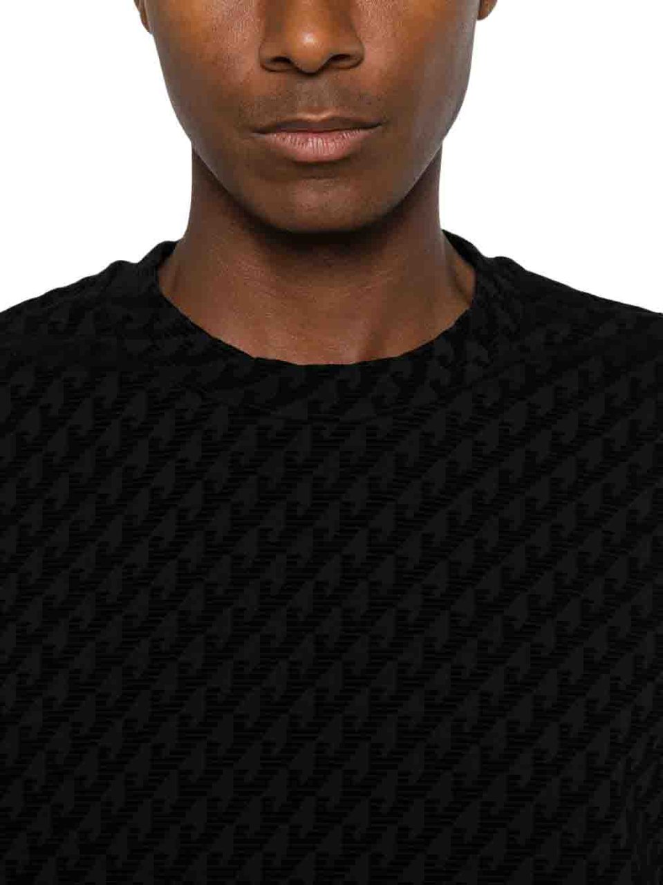 Emporio Armani Sweaters Black Zwart
