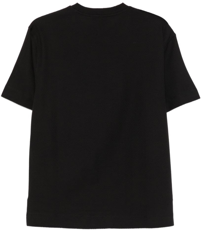 Emporio Armani T-Shirts And Polos Black Zwart
