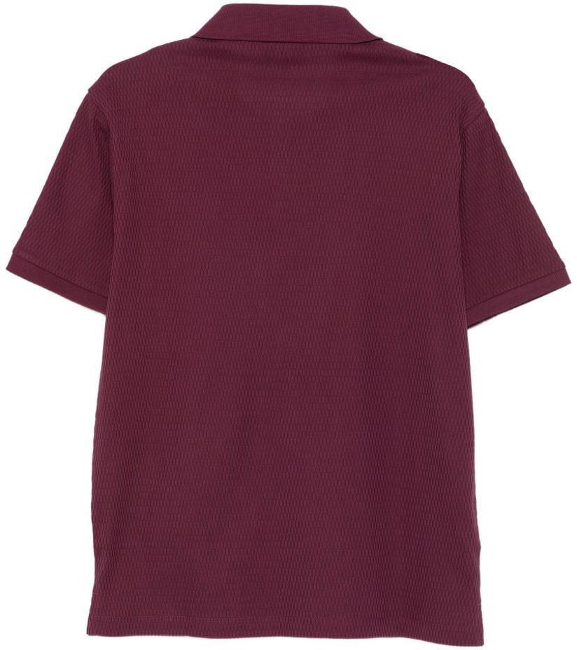 Emporio Armani T-Shirts And Polos Bordeaux Maroon