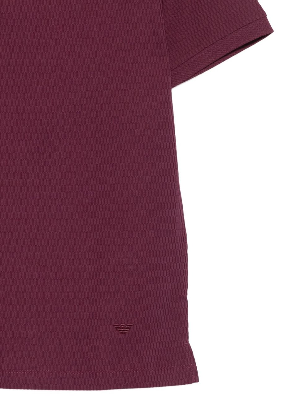 Emporio Armani T-Shirts And Polos Bordeaux Maroon