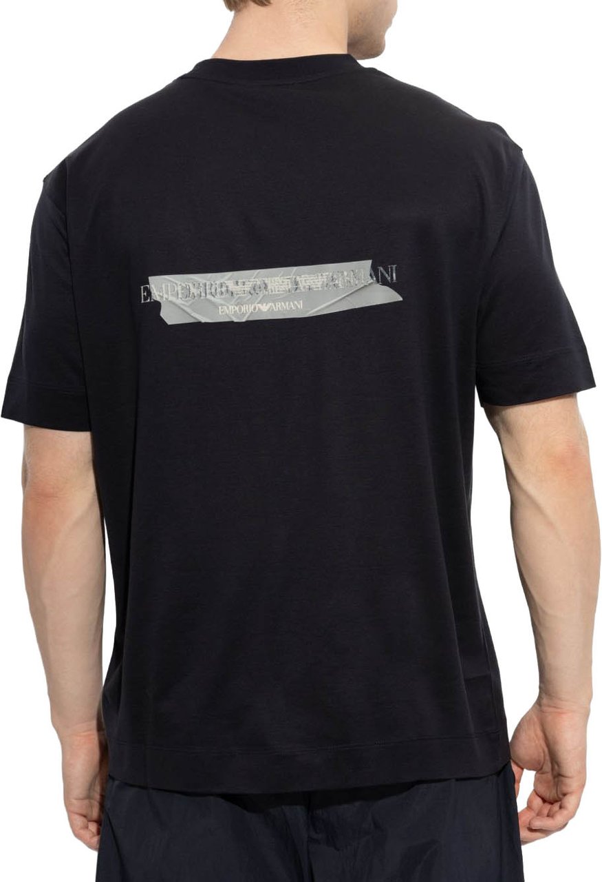Emporio Armani T-Shirts And Polos Navy Navy