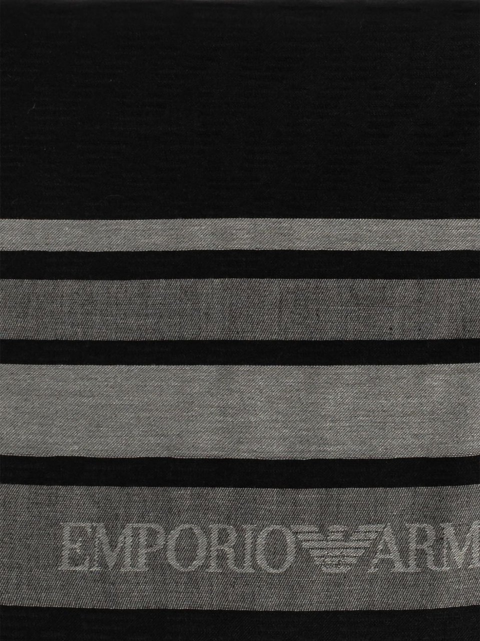 Emporio Armani Scarfs Zwart