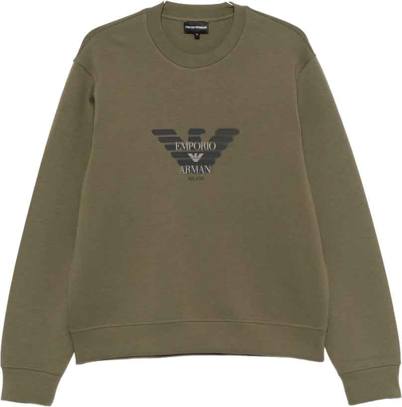 Emporio Armani Sweaters Green Donkergroen