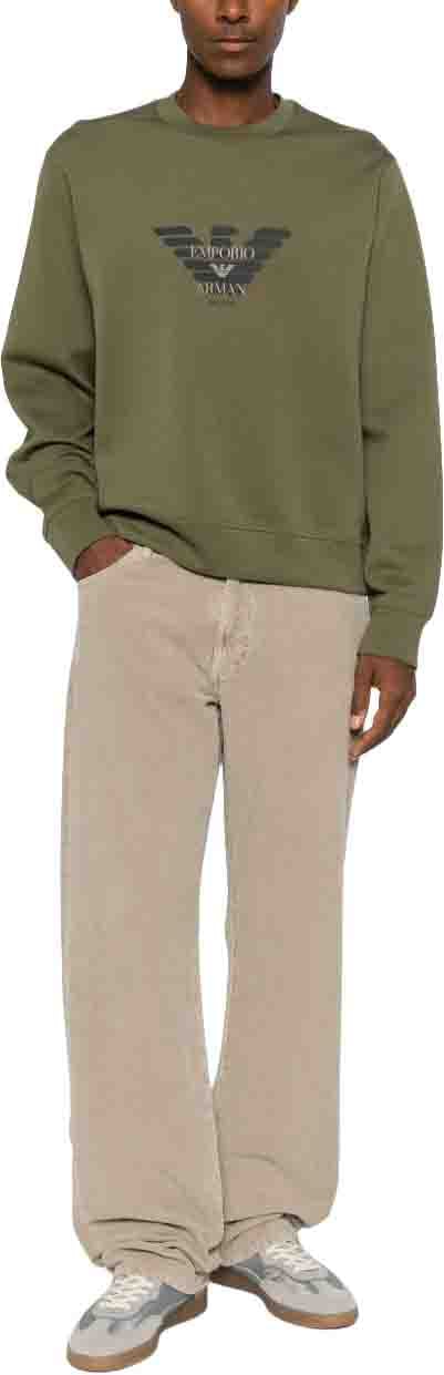 Emporio Armani Sweaters Green Donkergroen