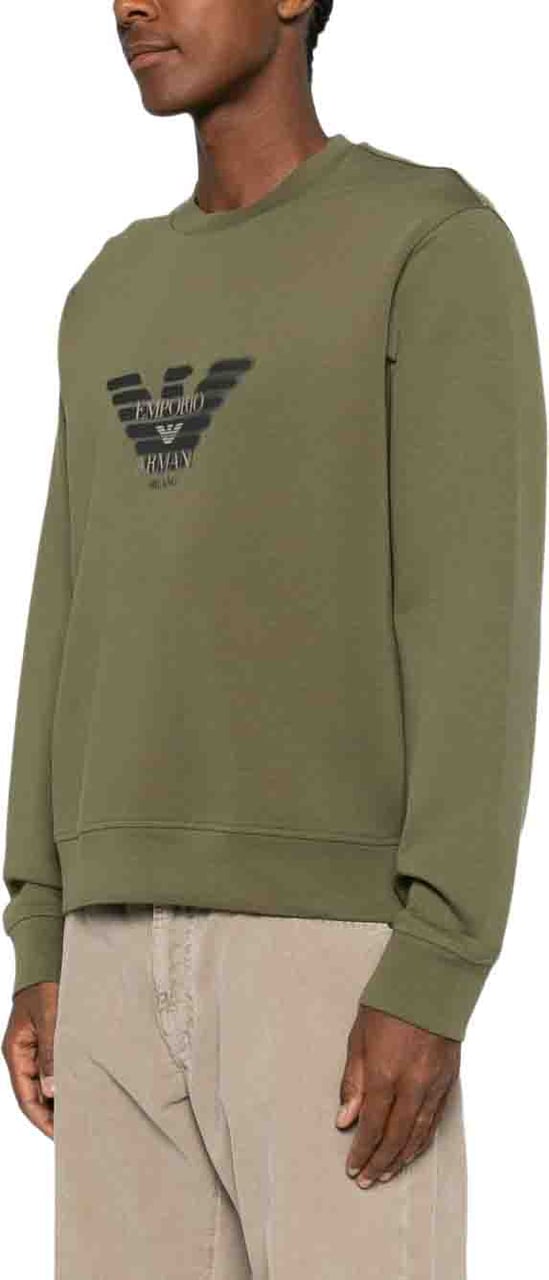 Emporio Armani Sweaters Green Donkergroen
