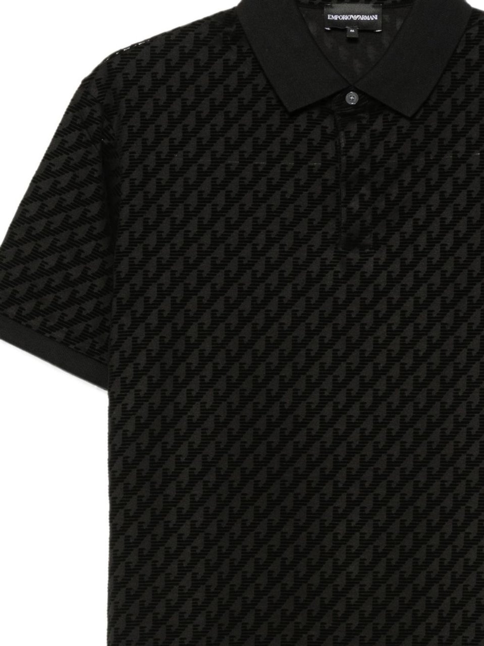 Emporio Armani T-Shirts And Polos Black Zwart