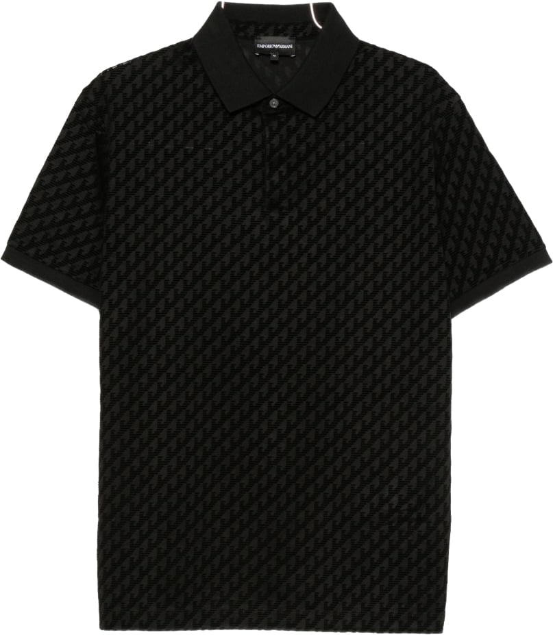 Emporio Armani T-Shirts And Polos Black Zwart
