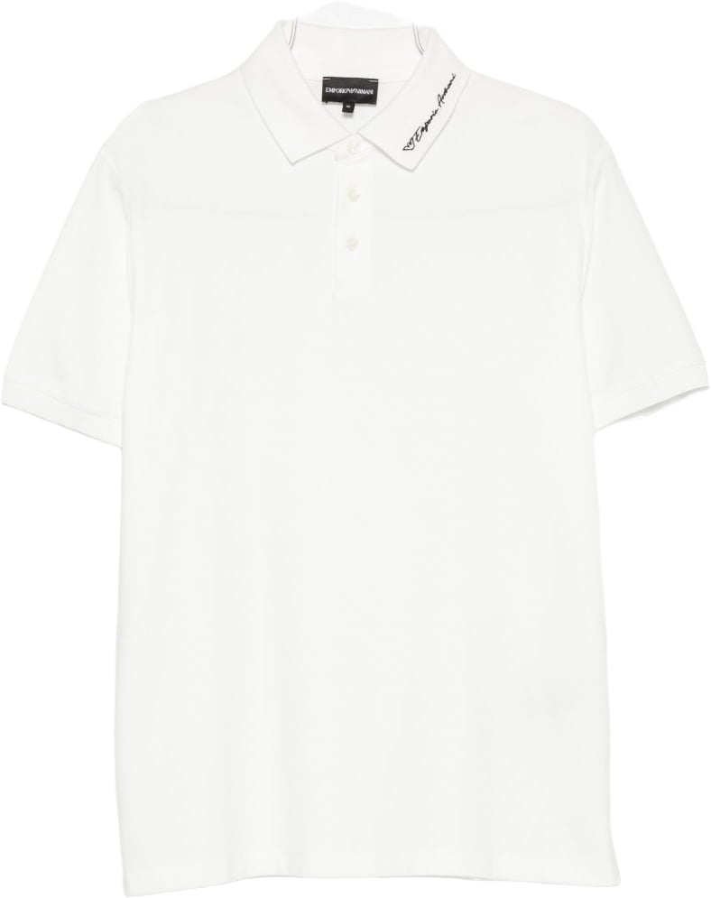 Emporio Armani T-Shirts And Polos White Wit