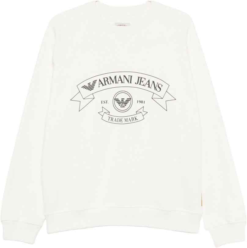 Emporio Armani Sweaters Ivory Wit