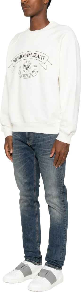 Emporio Armani Sweaters Ivory Wit
