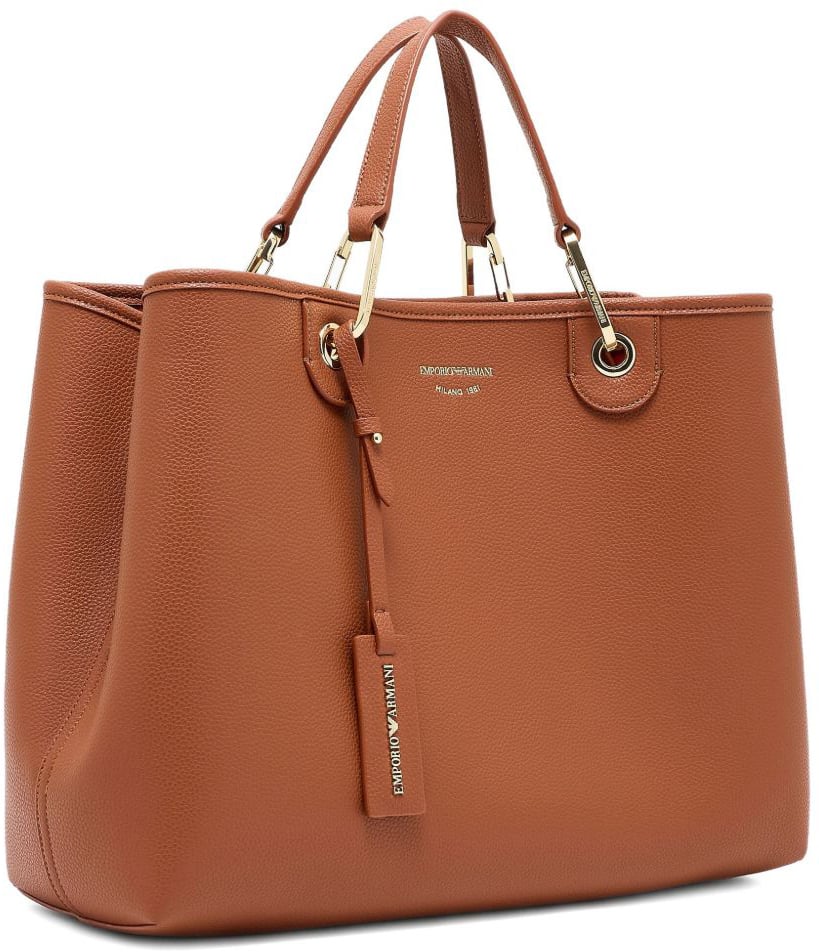 Emporio Armani Bags Leather Brown Bruin