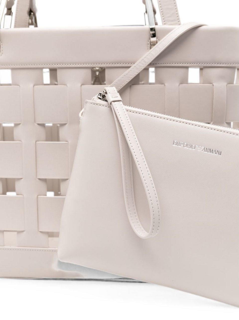 Emporio Armani Bags Grey Lichtgrijs