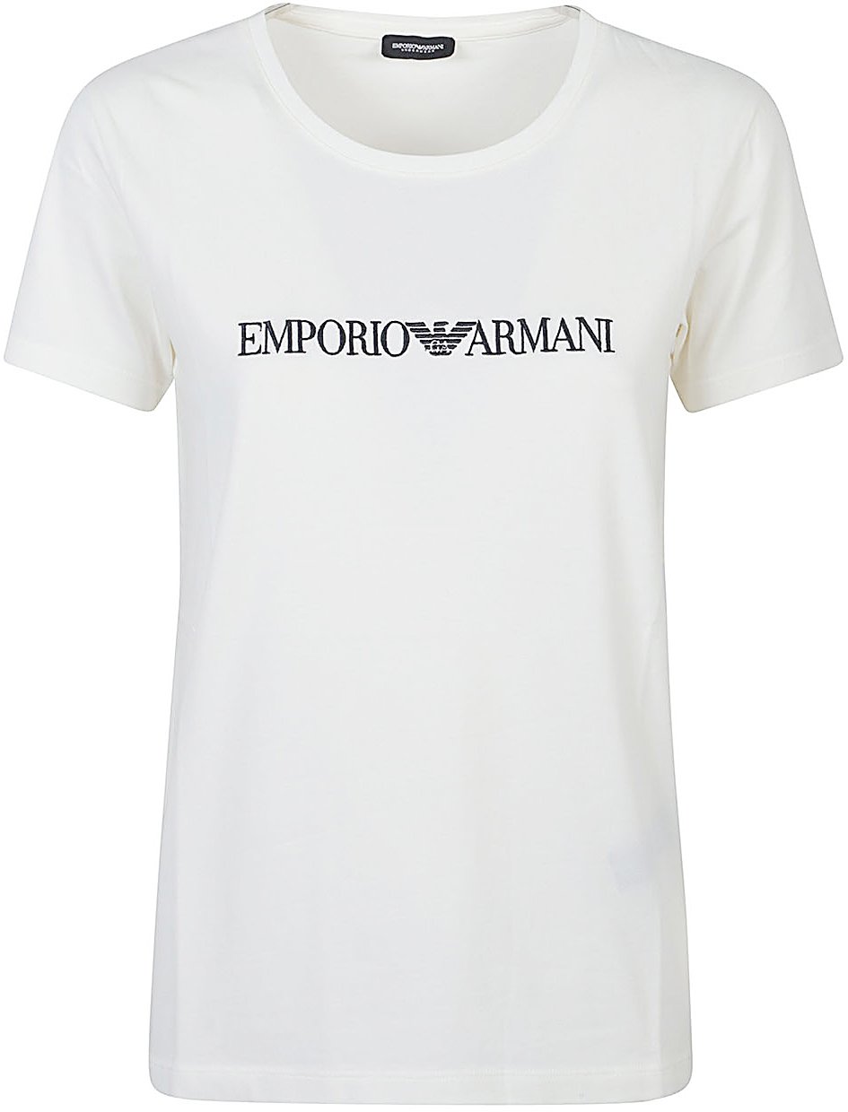 Emporio Armani T-Shirts And Polos White Wit
