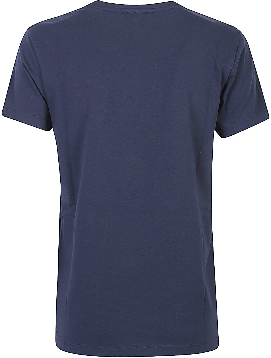 Emporio Armani T-Shirts And Polos Blue Blauw