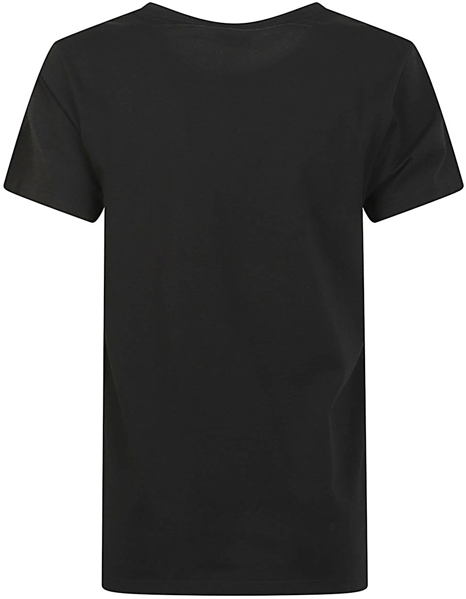 Emporio Armani T-Shirts And Polos Black Zwart