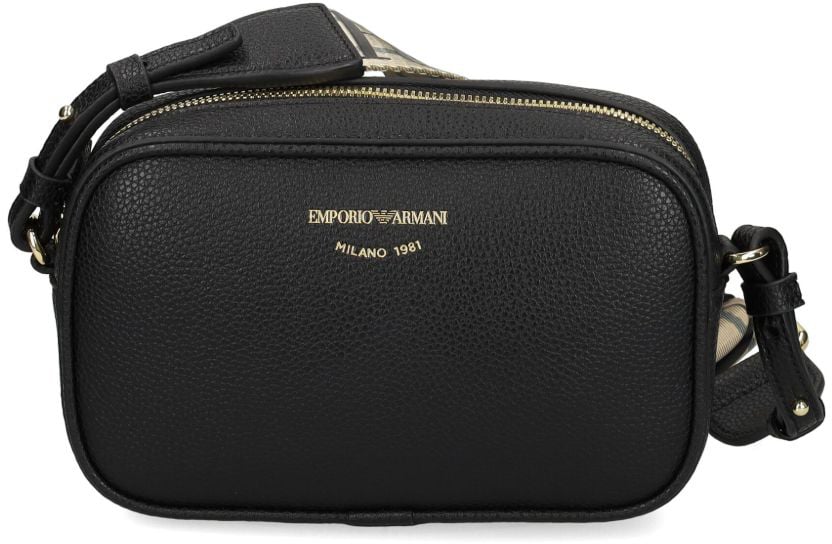 Emporio Armani Camera Case Simil Cervo Black / Silver Divers