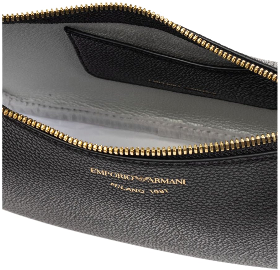 Emporio Armani Shoulder Bag Simil Cervo Nero/Silver Divers