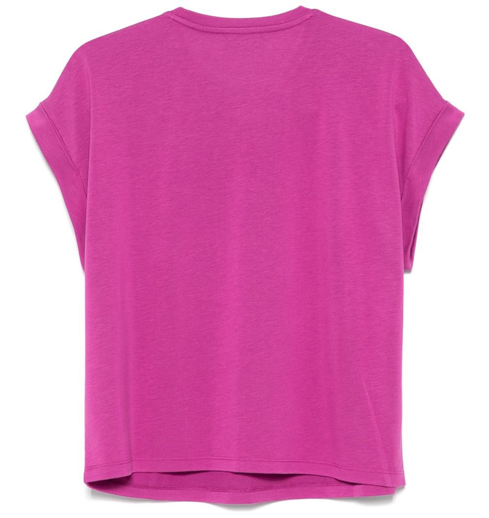 Emporio Armani T-Shirts And Polos Purple Paars