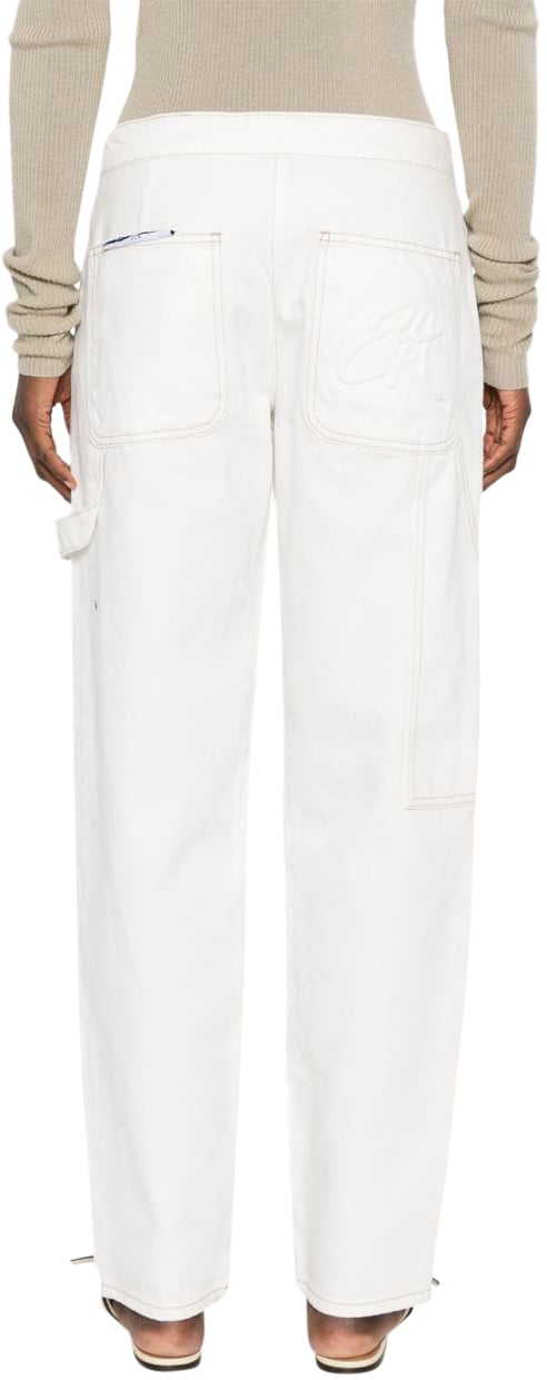 Emporio Armani Trousers White Wit