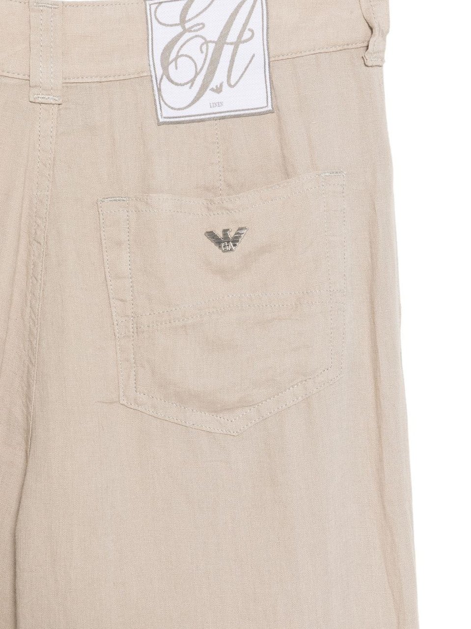 Emporio Armani Trousers Beige Beige