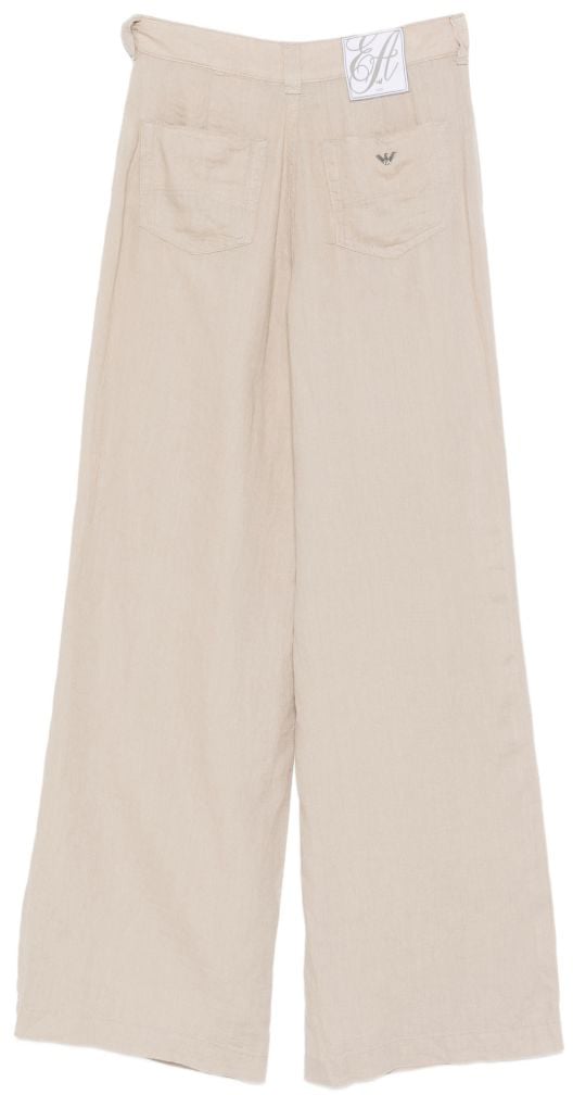 Emporio Armani Trousers Beige Beige