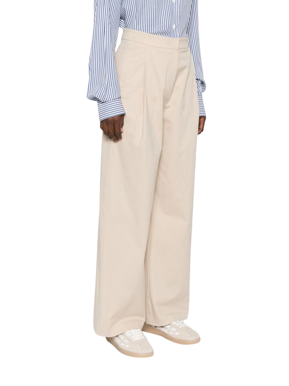 Emporio Armani Trousers Beige Beige