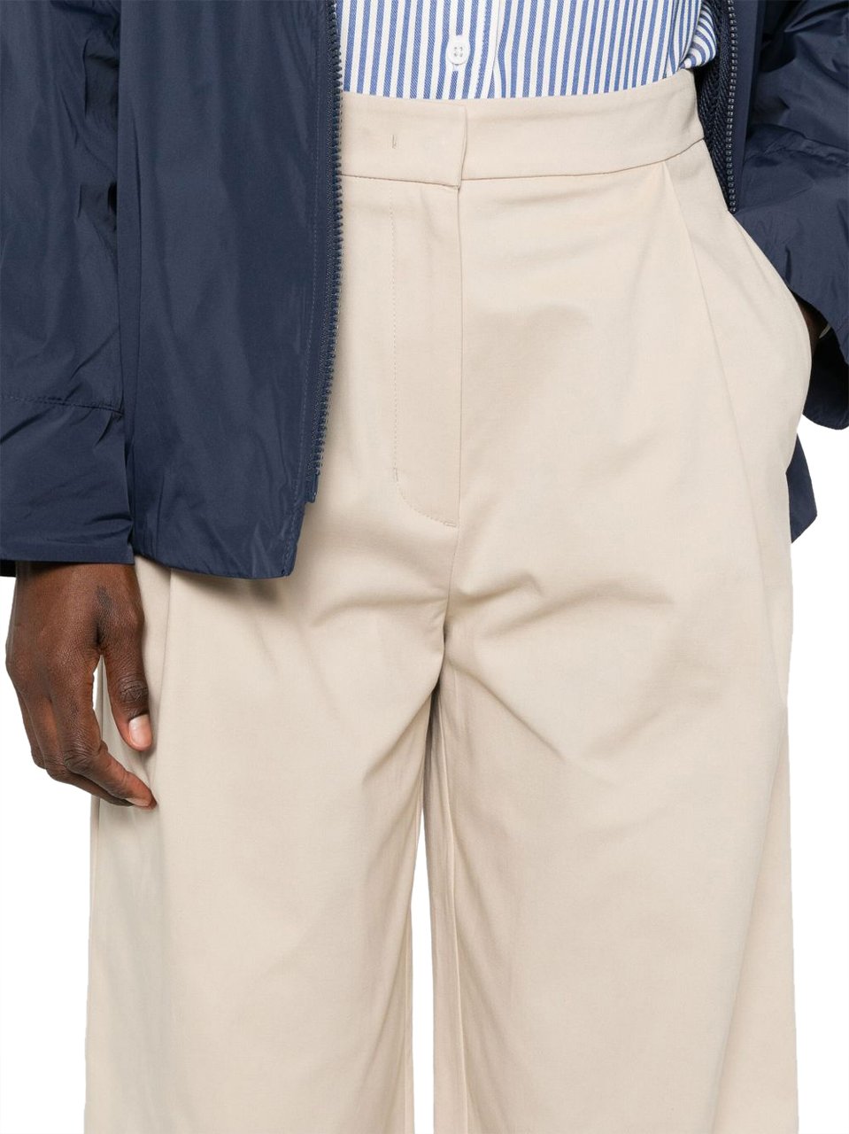 Emporio Armani Trousers Beige Beige