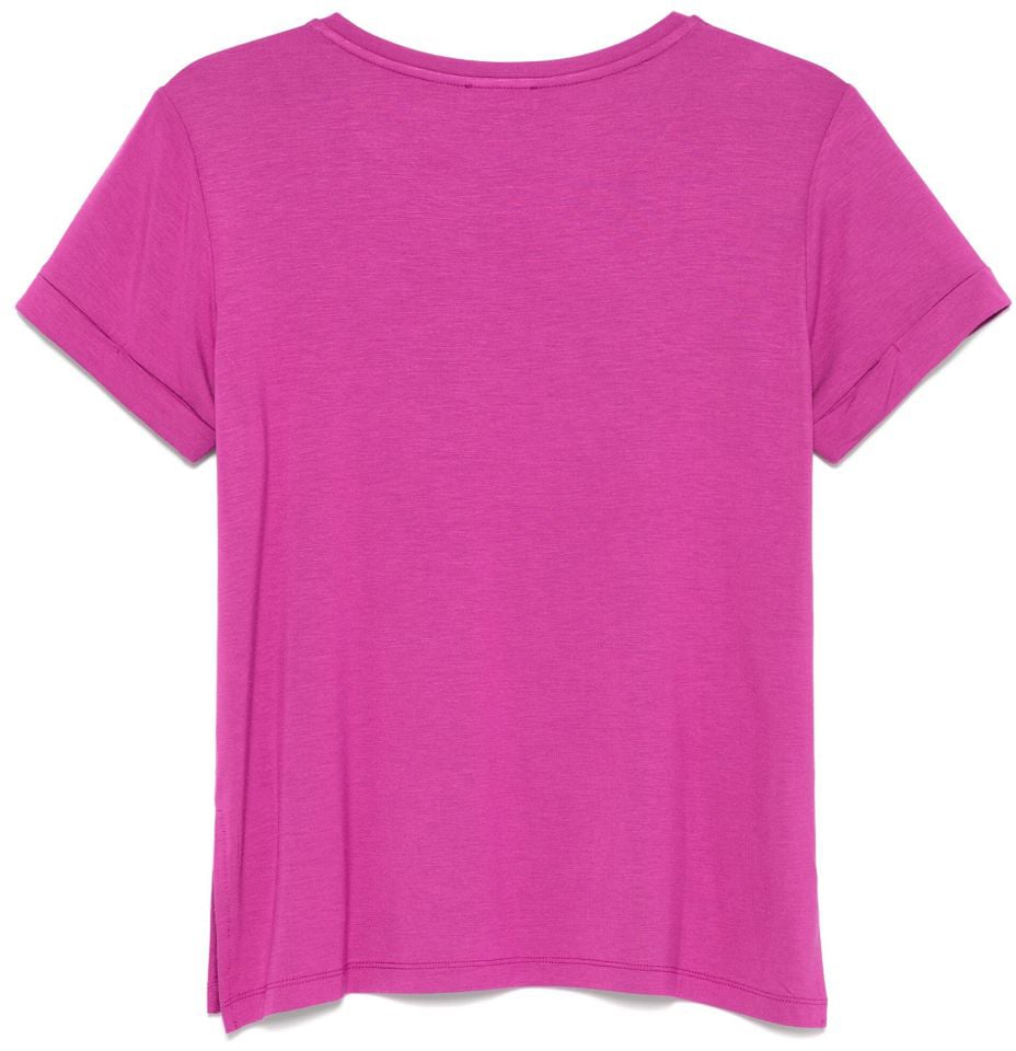 Emporio Armani T-Shirts And Polos Purple Paars
