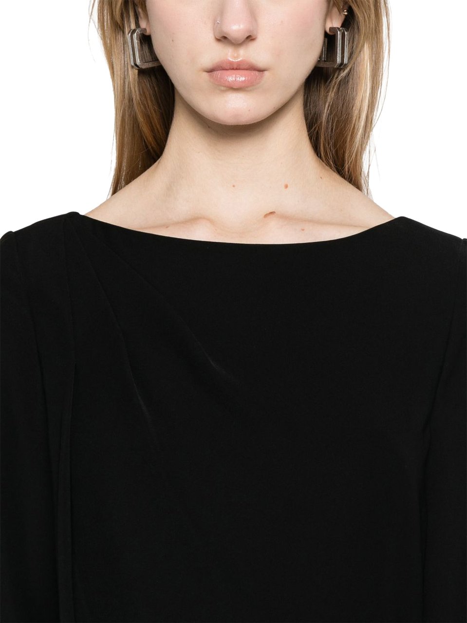 Emporio Armani Dresses Black Zwart