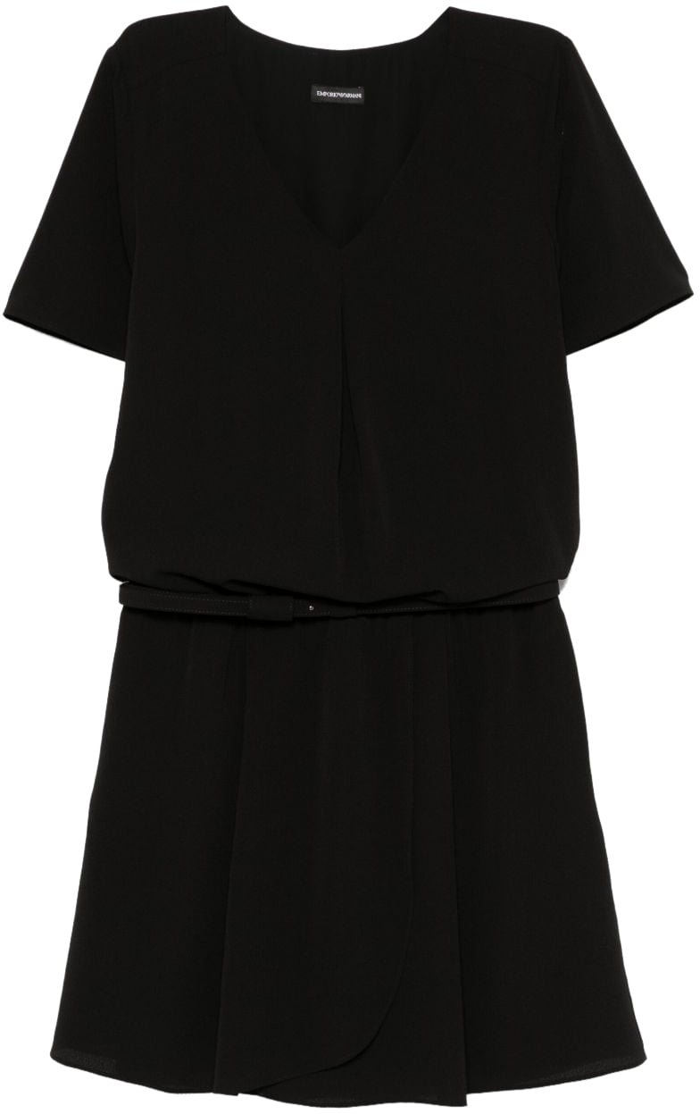 Emporio Armani Dresses Black Zwart