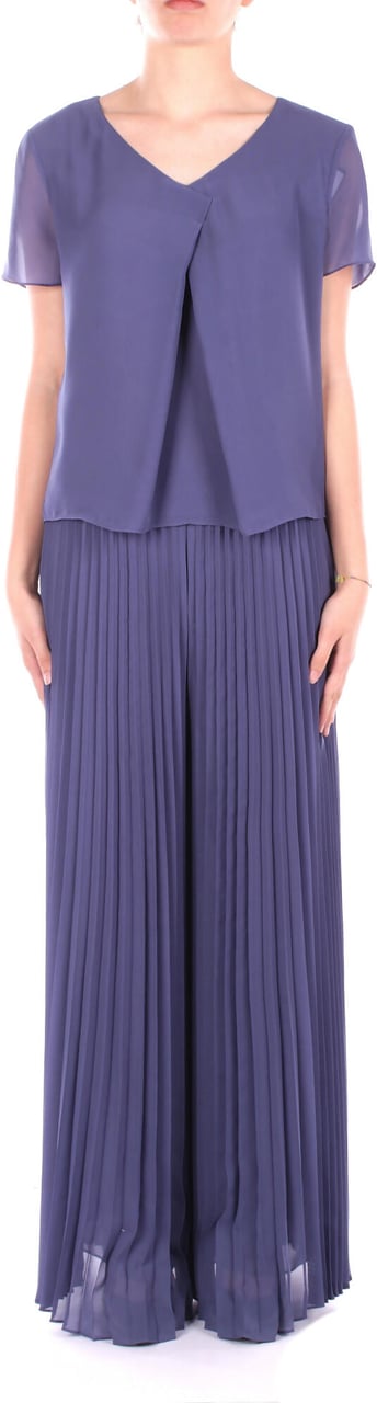 Emporio Armani Trousers Blue Blauw
