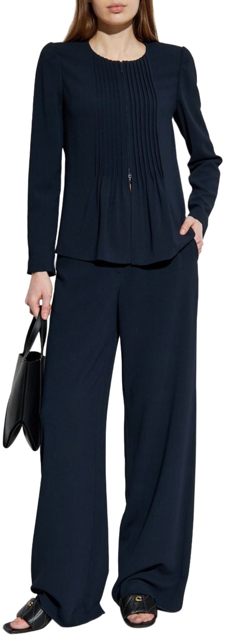 Emporio Armani Jackets Blue Blauw