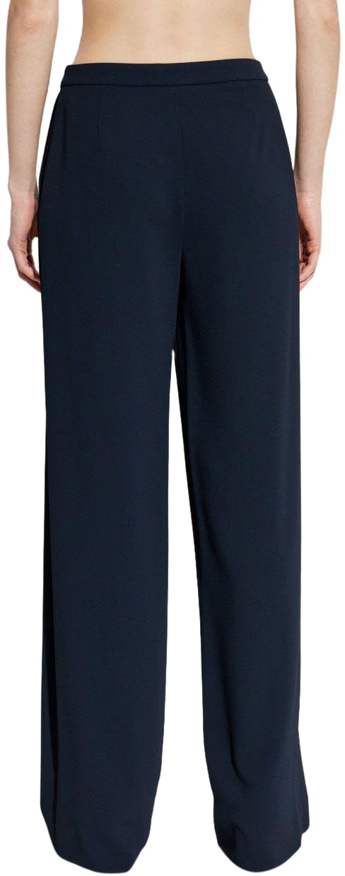 Emporio Armani Trousers Blue Blauw