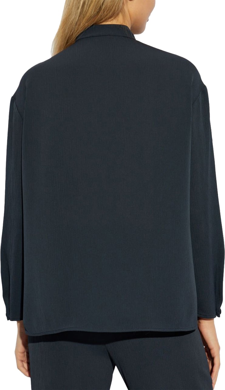 Emporio Armani Shirts Blue Blauw