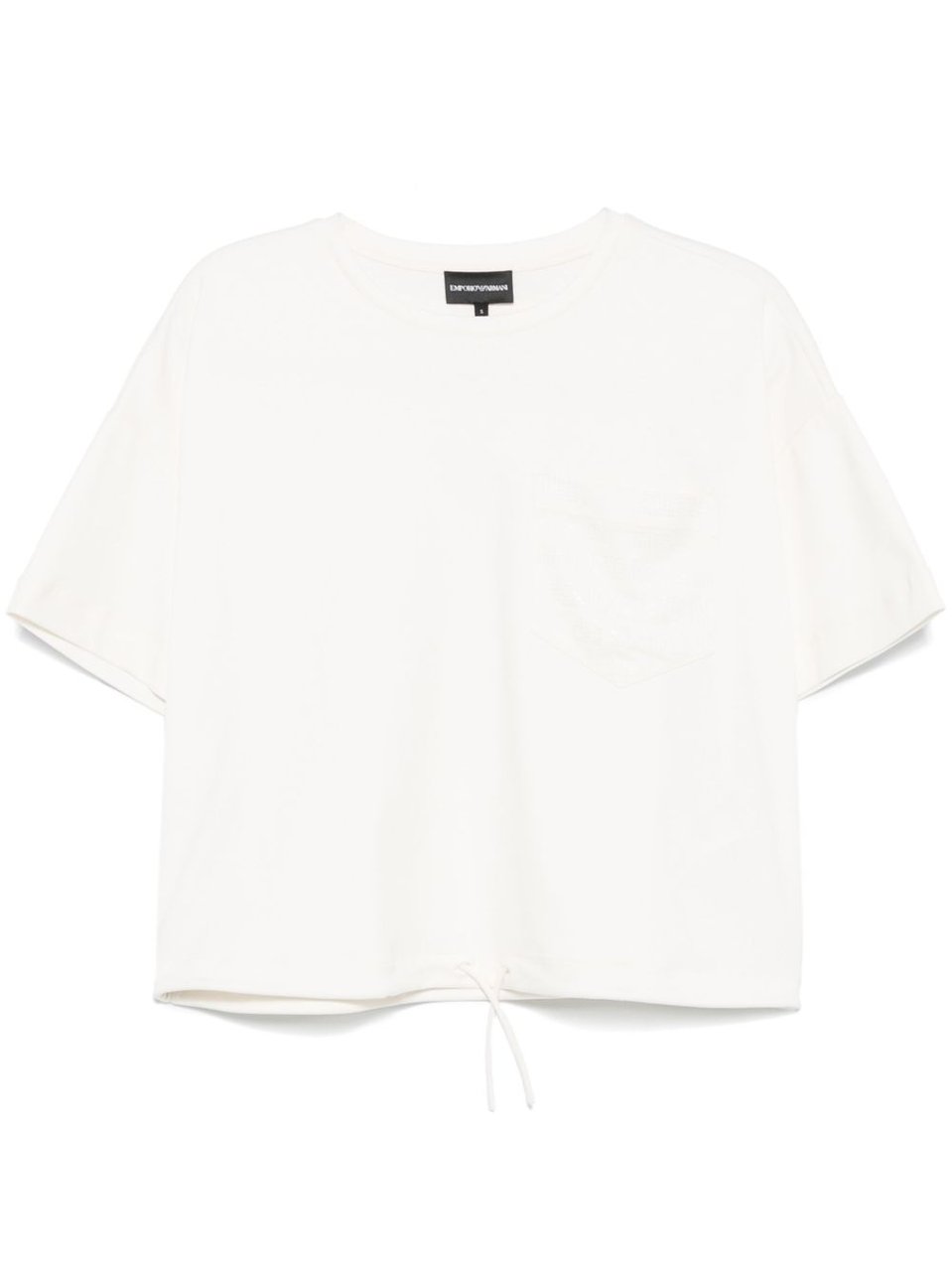 Emporio Armani T-Shirts And Polos White Wit