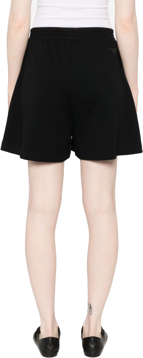 Emporio Armani Shorts Black Zwart