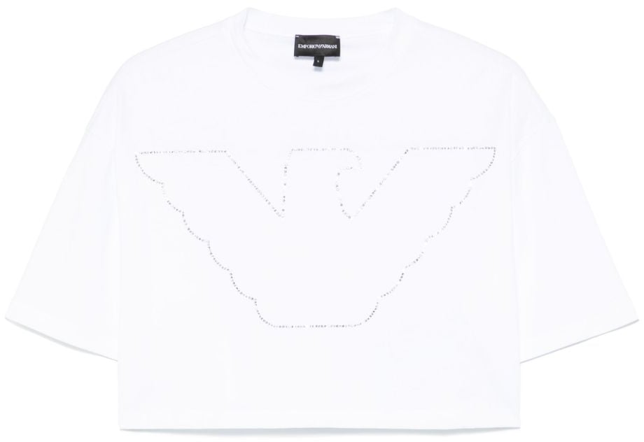 Emporio Armani T-Shirts And Polos White Wit