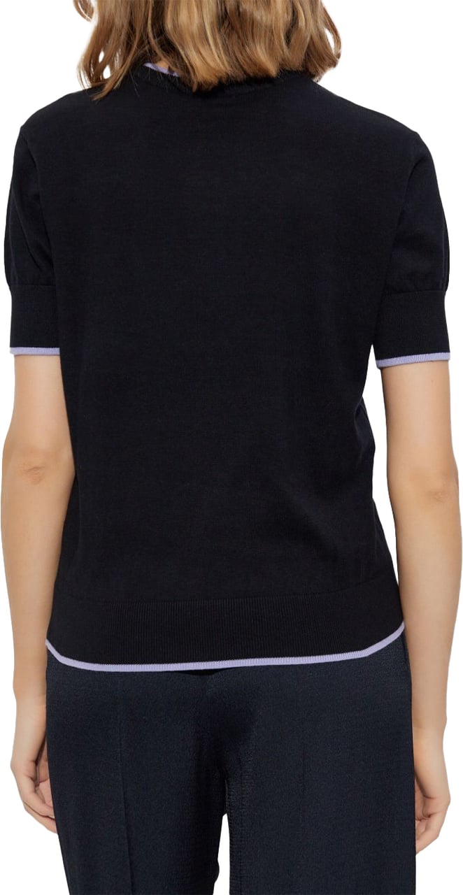 Emporio Armani Sweaters Black Zwart