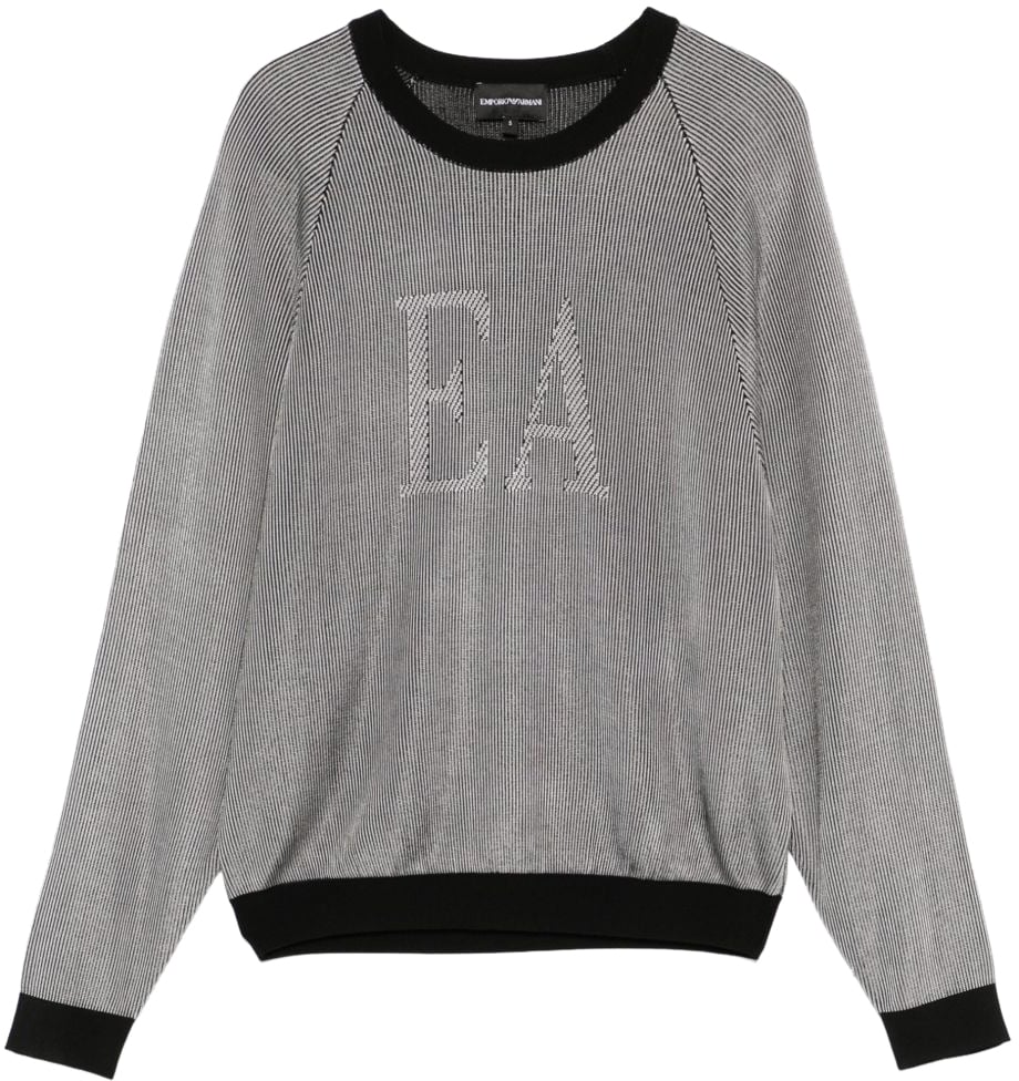Emporio Armani Sweaters Grey Grijs